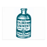 Chloroform bottle postcards