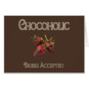 Chocoholic - Bribe Me cards