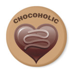 CHOCOHOLIC magnets