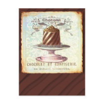Chocolat et Confiserie Vintage Label Postcards