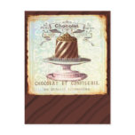 Chocolat et Confiserie Vintage Label postcards