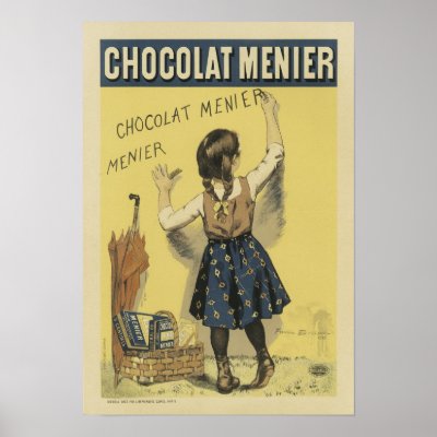 Chocolat Menier Posters