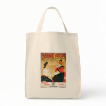 Chocolat Vincent Vintage Food Ad Art Canvas Bags