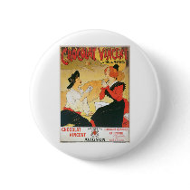 Chocolat Vincent Vintage Food Ad Art Buttons