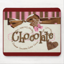 chocolate addiction mouse pads