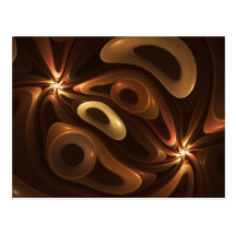 Chocolate and Caramel Post Card