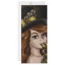 Chocolate and Gold Rack Card Design