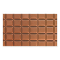 Chocolate bar background sticker
