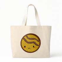 chocolate biscuit tote bag