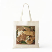 Chocolate biscuits canvas bag