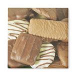 Chocolate biscuits magnets