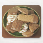 Chocolate biscuits mousemats