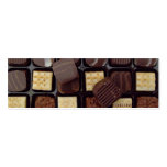 chocolate bookmark business cards