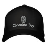 Chocolate Boy Hat Embroidered Baseball Caps