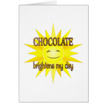 Chocolate Brightens cards
