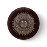Chocolate brown Indian pin buttons