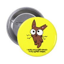 Chocolate Bunny Shrink Pin