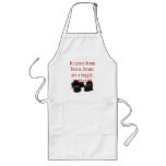 chocolate candy apron