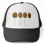 Chocolate chip cookie on a stick hat