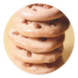 Chocolate Chip Cookie Pile stickers