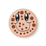 Chocolate Chip Cookie Smiley Magnet