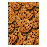 Chocolate Chip Cookies Collage Greeting Cards