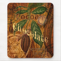 Chocolate Collage Mouse Pad