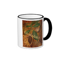 Chocolate Collage Mugs