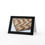 Chocolate Cookie Sticks Greeting Card and Note Car