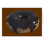 Chocolate Covered Doughnut Card