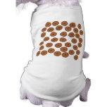 Chocolate Cupcake Pattern. Doggie Tee Shirt