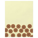 Chocolate Cupcake Pattern. Illustration. Custom flyers