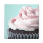 Chocolate Cupcake Pink Vanilla Frosting