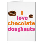 Chocolate Doughnut Love cards