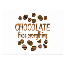 Chocolate Fixes postcards