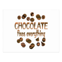 Chocolate Fixes Postcards