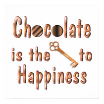Chocolate Happiness posters
