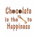 Chocolate Happiness t-shirts