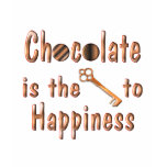 Chocolate Happiness t-shirts