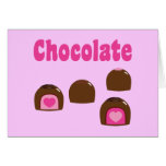 Chocolate Heart Bonbons cards