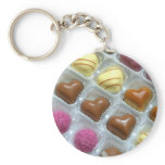 Chocolate Heart Box keychains