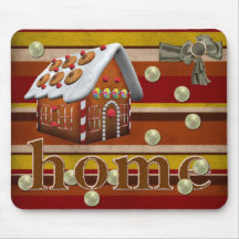 Chocolate house mousepad