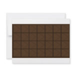Chocolate invitations