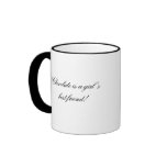 Chocolate is a girl’s best friend! mugs