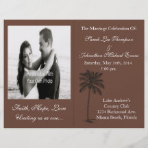 Chocolate Java Beach Getaway Programs Flyers