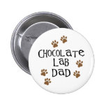 Chocolate Lab Dad Button