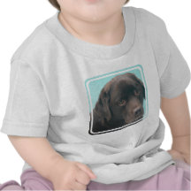 Chocolate Lab Dog Baby T-Shirt