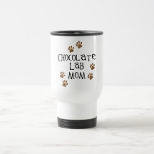 Chocolate Lab Mum Coffee Mugs