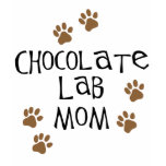 Chocolate Lab Mum t-shirts