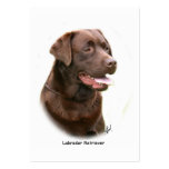 Chocolate Labrador Retriever business cards